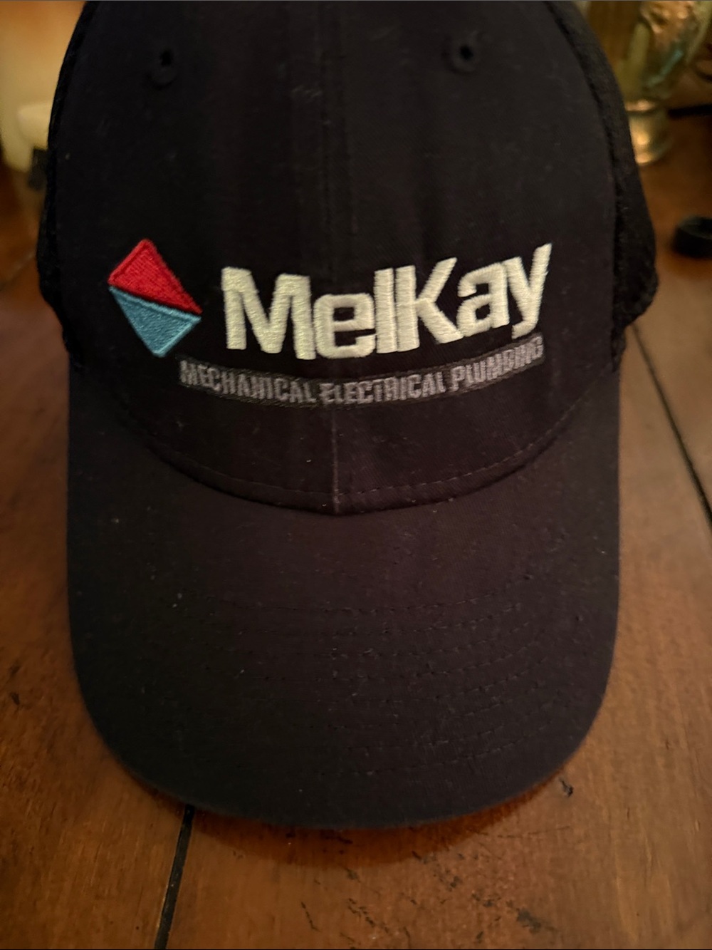 Black Logo Cap - Mechanical Electrical Plumbing